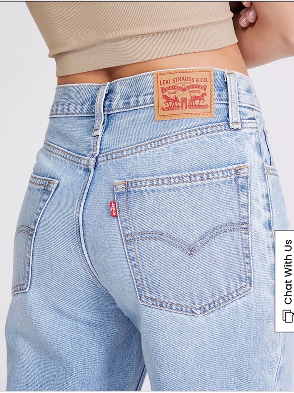 Levi's '94 Baggy Straight Leg Jeans - Picture 4 of 6